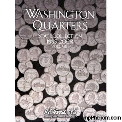 State Quarter Collection Folder 1999-2003 Vol I-Coin Albums-HE Harris & Co-StampPhenom