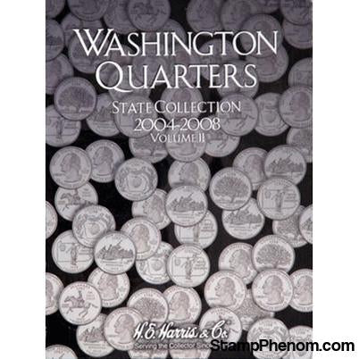State Quarter Collection Folder 2004-2008 Vol II-Coin Albums-HE Harris & Co-StampPhenom