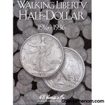 Walking Liberty Half Dollar #1 Folder 1916-1936-HE Harris Folders-HE Harris & Co-StampPhenom