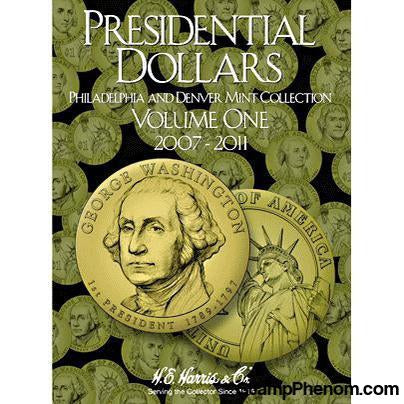 Presidential Dollar Folder Volume I-Coin Albums-HE Harris & Co-StampPhenom
