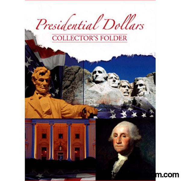 Presidential Dollar Four Panel Folder - 1 MM 2007-2016-Coin Albums & Folders-Whitman-StampPhenom