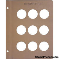 Extra Pages Eisenhower Dollar-Dansco Coin Albums-Dansco-StampPhenom