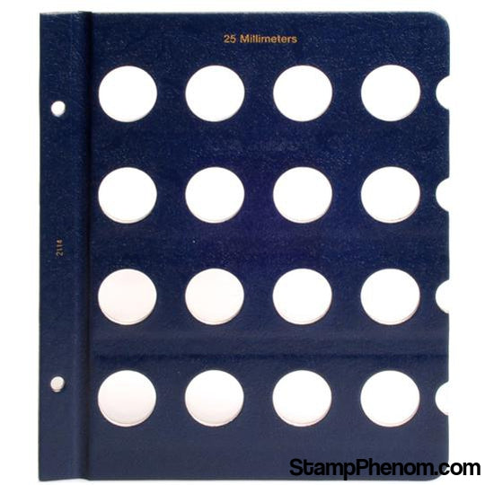 Blank Pages - 25mm-Whitman Albums, Binders & Pages-Whitman-StampPhenom