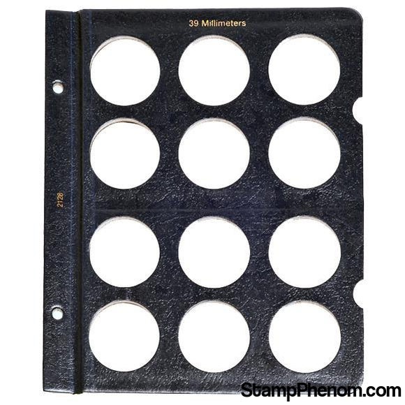 Blank Pages - 39mm-Whitman Albums, Binders & Pages-Whitman-StampPhenom