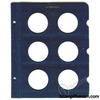 Blank Pages - 45mm-Whitman Albums, Binders & Pages-Whitman-StampPhenom