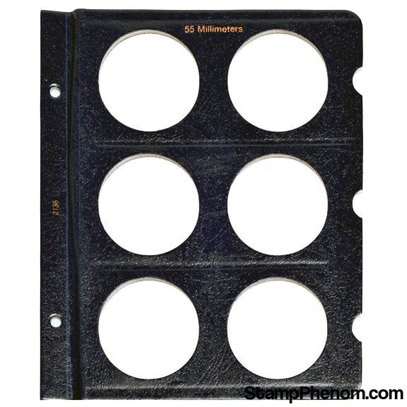 Blank Pages - 55mm-Whitman Albums, Binders & Pages-Whitman-StampPhenom