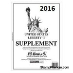 2016 Liberty I Supplement-Album Supplements-HE Harris & Co-StampPhenom