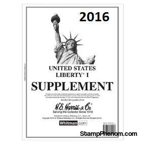 2016 Liberty I Supplement-Albums-HE Harris & Co-StampPhenom