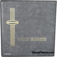 Deluxe Mint Sheet Binder Only (Grey)-Mint Sheets & Album-Supersafe-StampPhenom