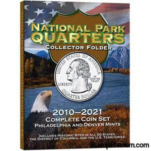 National Park Quarters Folder P&D-Coin Albums-HE Harris & Co-StampPhenom