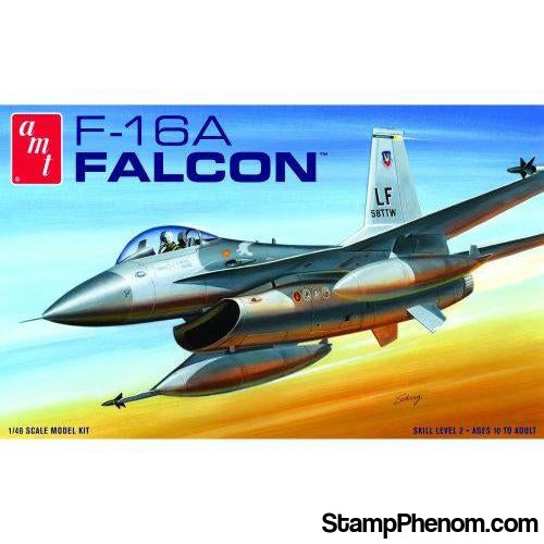 AMT - F-16A Falcon Fighter 1:48-Model Kits-AMT-StampPhenom