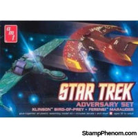 AMT - Star Trek Adversary Set 2 Piece Multi-Colored-Model Kits-AMT-StampPhenom