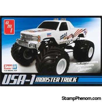AMT - USA-1 4x4 Monster Truck Snap Together Kit 1:32-Model Kits-AMT-StampPhenom