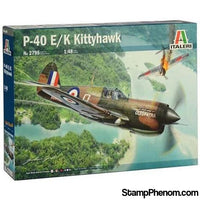 Italeri - P40 E/K Kittyhawk-Model Kits-Italeri-StampPhenom