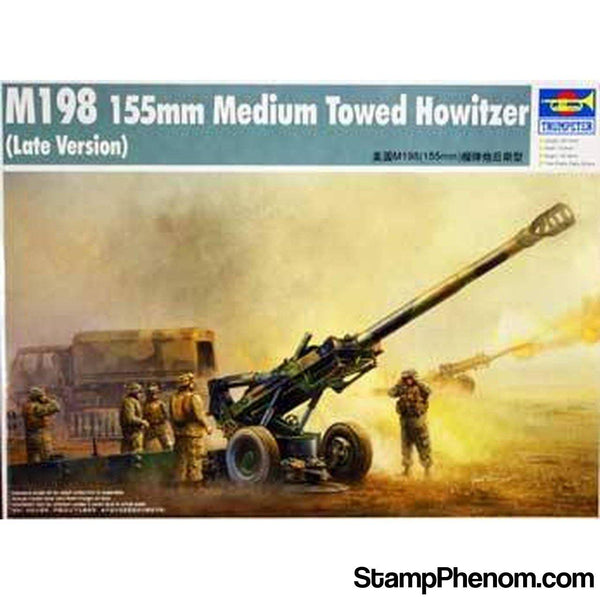 Trumpeter - Medium Towed Howitzer Late Version 1:35-Model Kits-Trumpeter-StampPhenom