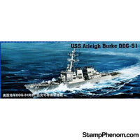 Trumpeter - USS Arleigh Burke DDG-51 Guided Missile Destroyer 1:350-Model Kits-Trumpeter-StampPhenom