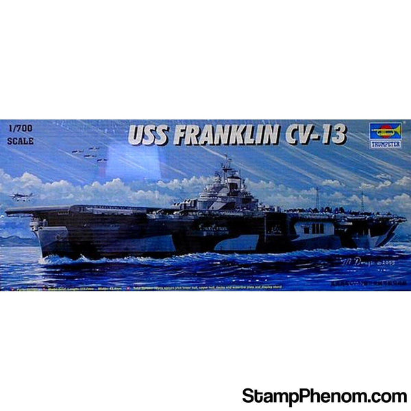 Trumpeter - USS Franklin CV-13 1:700-Model Kits-Trumpeter-StampPhenom