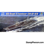 Trumpeter - USS Dwight D. Eisenhower CVN-69 1978 1:700-Model Kits-Trumpeter-StampPhenom