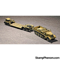 Trumpeter - German 18-Ton Heavy Half-track Sd.Kfz.9 and Sd.Ah.116 Tank Transporter 1:72-Model Kits-Trumpeter-StampPhenom