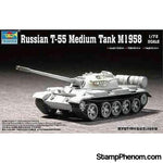 Trumpeter - Russian T-55 Medium Tank M1958 1:72-Model Kits-Trumpeter-StampPhenom