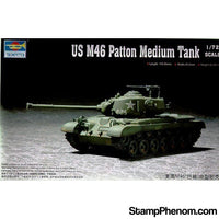 Trumpeter - US M46 Patton Medium Tank 1:72-Model Kits-Trumpeter-StampPhenom