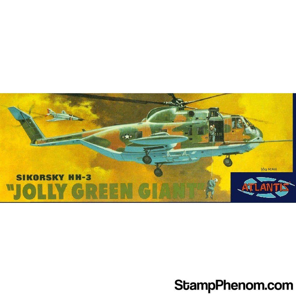 Atlantis - HH-3E Jolly Green Giant US Army Vietnam Helicopter (formerly Aurora) 1:72-Model Kits-Atlantis-StampPhenom
