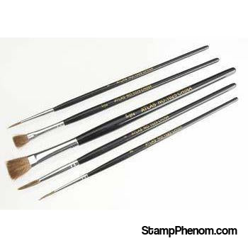 Atlas Brush - Art & Craft Brush 5pcSet-Paint & Supplies-Atlas Brush-StampPhenom
