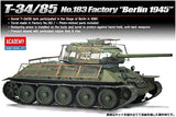 Academy - T-34/85 No.183 Factory 1:35