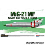 Academy - Mig-21 Soviet Air Force 1:48-Model Kits-Academy-StampPhenom