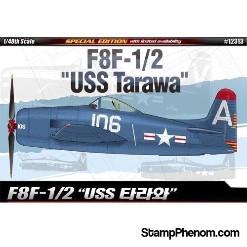 Academy - F8F-1/2 Uss Tarawa 1:48-Model Kits-Academy-StampPhenom