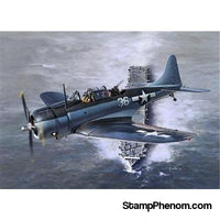 Academy - USN SBD-5 Bat. Phil Sea 1:48-Model Kits-Academy-StampPhenom