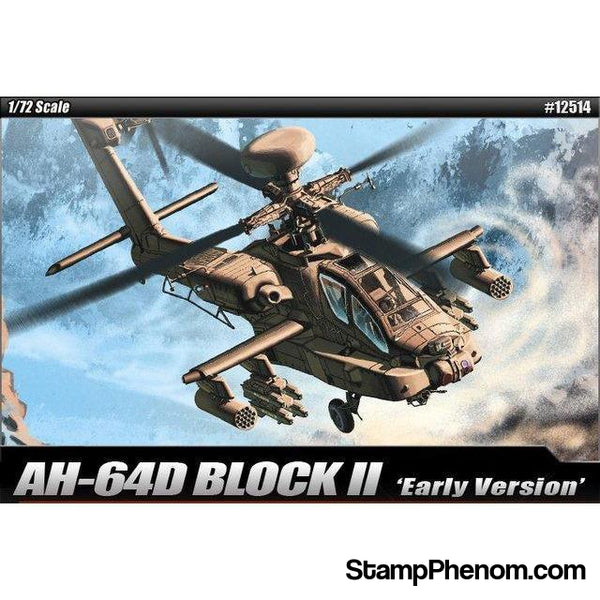 Academy - Ah 64D Block Ii 1:72-Model Kits-Academy-StampPhenom