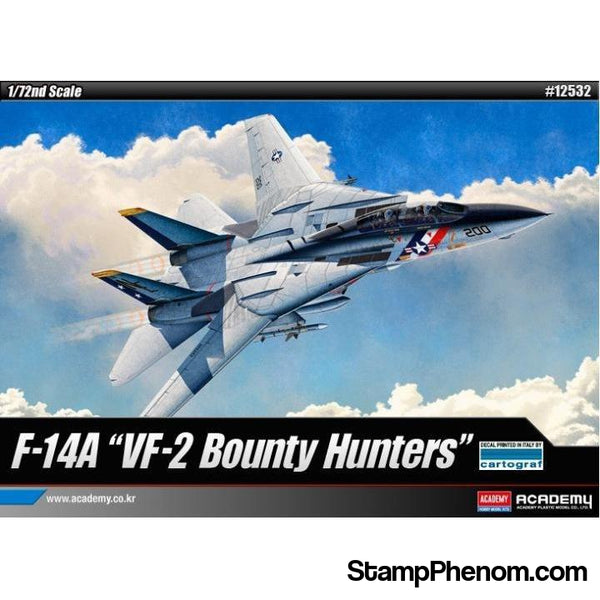 Academy - F-14Avf-2 Bounty Hunters 1:72-Model Kits-Academy-StampPhenom