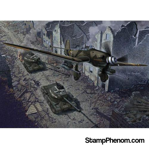 Academy - Ju-87G-2 & Js-2 Letank 1:72-Model Kits-Academy-StampPhenom