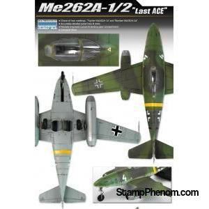 Academy - Me262A-1/2 Last Ace 1:72-Model Kits-Academy-StampPhenom