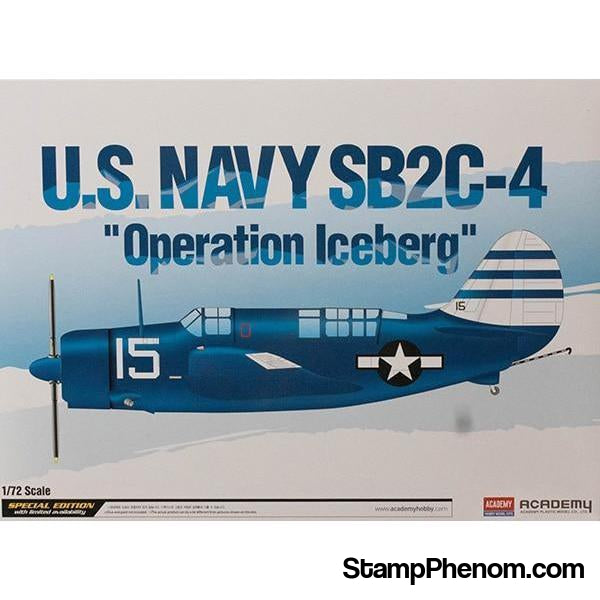 Academy - SB2C-4 USN Operation Iceberg 1:72-Model Kits-Academy-StampPhenom