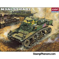 Academy - M-3A1 Stuart Tank 1:35-Model Kits-Academy-StampPhenom