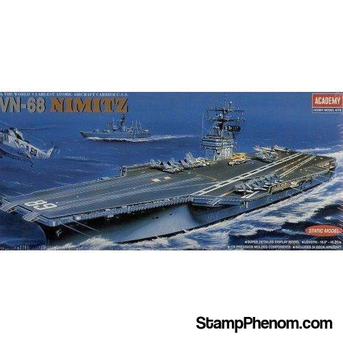 Academy - Uss NimitZ Cvn-68 1:800-Model Kits-Academy-StampPhenom