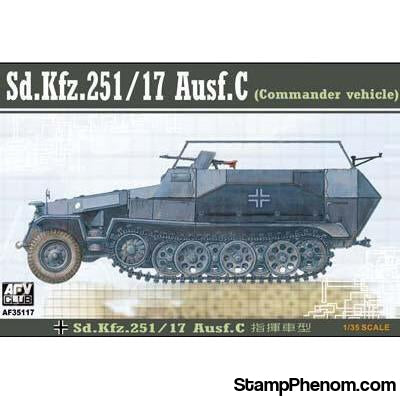 AFV Club - Sd.Kfz.251/17 Ausf.C Commander Vehicle 1:35-Model Kits-AFV Club-StampPhenom