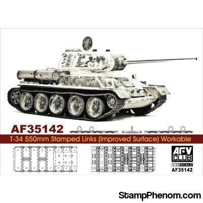 AFV Club - T-34 550mm Stamped Links 1:35-Model Kits-AFV Club-StampPhenom