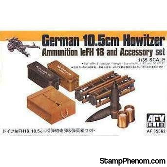AFV Club - German 10.5cm Ammo & Accessories 1:35-Model Kits-AFV Club-StampPhenom
