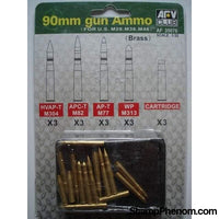 AFV Club - M-26/M-36 90mm Gun Ammo 1:35-Model Kits-AFV Club-StampPhenom