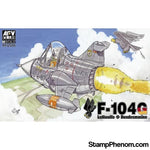 AFV Club - Q Scale W. German F-104G-Model Kits-AFV Club-StampPhenom
