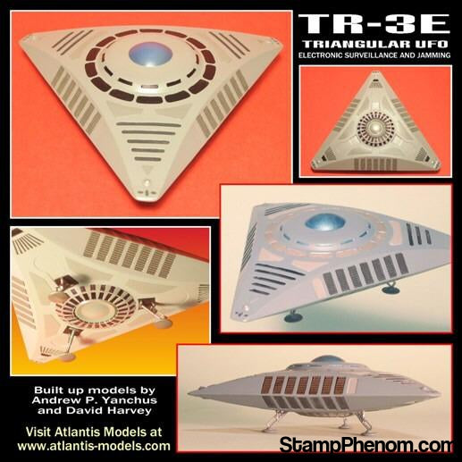 Atlantis - Tr-3 Trianglar UFO-Model Kits-Atlantis-StampPhenom