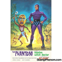 Atlantis - The Phantom and the Voodoo Witch Doctor 1:8-Model Kits-Atlantis-StampPhenom