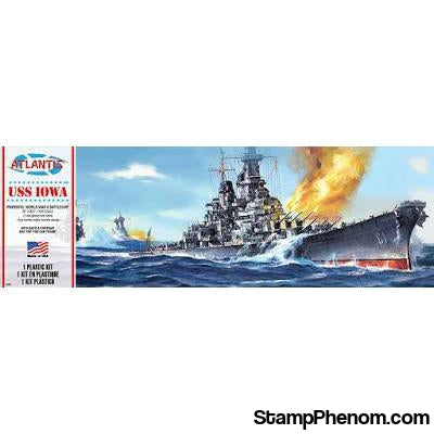 Atlantis - USS Iowa Battleship 1:535-Model Kits-Atlantis-StampPhenom
