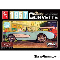 AMT - Cindy Lewis '57 Corvette Aqua-Model Kits-AMT-StampPhenom