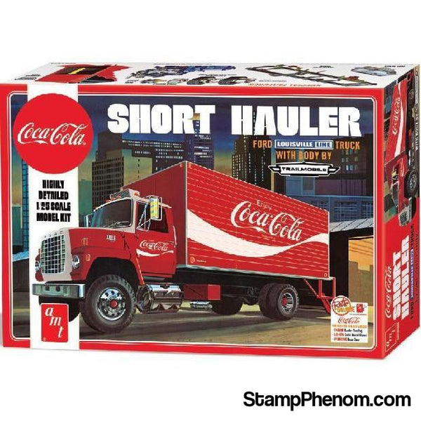 AMT - '70 Ford Louisvle Short Hauler Coca Cola 1:25-Model Kits-AMT-StampPhenom