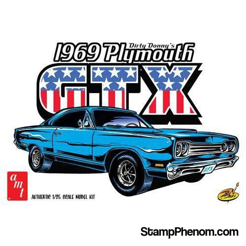 AMT - Dirty Donny '69 Plymouth 1:25-Model Kits-AMT-StampPhenom