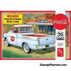 AMT - 1955 Chevy Cameo Pickup Truck Coca-Cola 1:25-Model Kits-AMT-StampPhenom